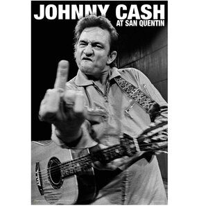 Johnny Cash - San Quentin Poster 165